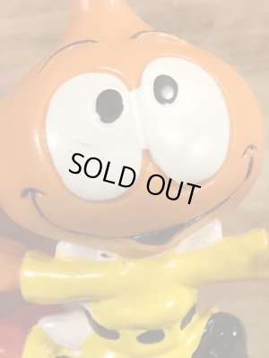 80’sのローラースケートをしているスノークスのヴィンテージのPVC製フィギュア