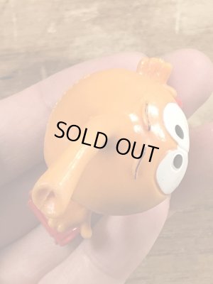 80年代頃のローラースケートをしているスノークスのビンテージのPVCフィギュア