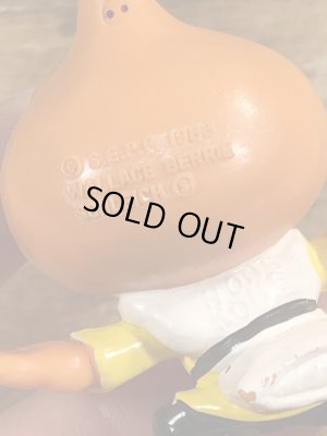 80年代頃のローラースケートをしているスノークスのビンテージのPVCフィギュア