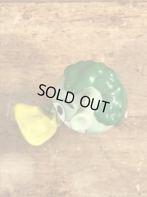 80年代頃のホーンを吹いたスノークスのヴィンテージのPVC製フィギュア