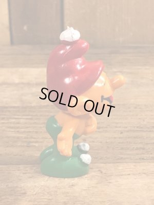 70年代頃のスマーフによく似たグノームファミリーのビンテージのPVCフィギュア