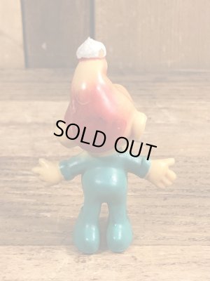 70’sのスマーフによく似たThe Gnome FamilyのヴィンテージのPVC製フィギュア