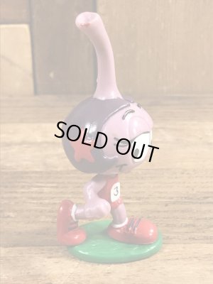 80年代頃のジョギングをしているスノークスのビンテージのPVCフィギュア