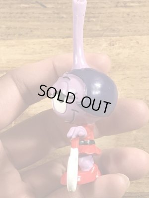 80’sのテニスをしているスノークスのヴィンテージのPVC製フィギュア