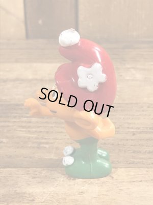 70’sのスマーフに似たグノームファミリーのヴィンテージのPVC製フィギュア