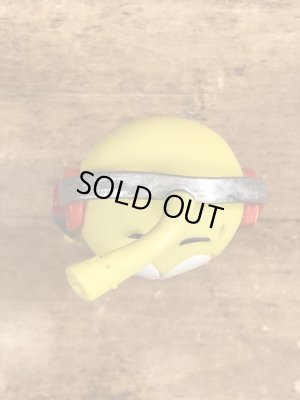 80年代頃のヘッドホンをしているスノークスのビンテージのPVCフィギュア