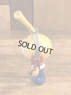 80’sのヘッドホンをしているスノークスのヴィンテージのPVC製フィギュア