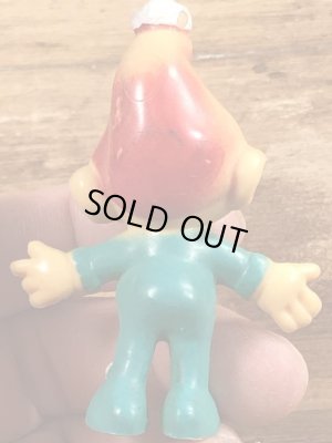 70年代頃のスマーフによく似たグノームファミリーのビンテージのPVCフィギュア