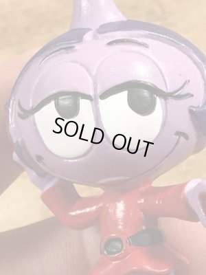 80年代頃のテニスをしているスノークスのビンテージのPVCフィギュア