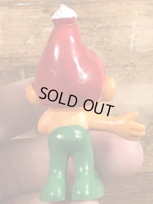 70年代頃のスマーフによく似たグノームファミリーのビンテージのPVCフィギュア