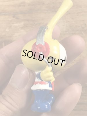 80’sのヘッドホンをしているスノークスのヴィンテージのPVC製フィギュア