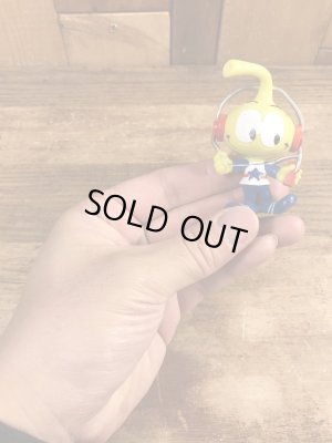 80’sのヘッドホンをしているスノークスのヴィンテージのPVC製フィギュア