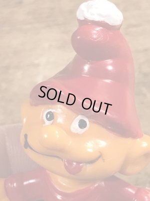 70年代頃のスマーフによく似たグノームファミリーのビンテージのPVCフィギュア