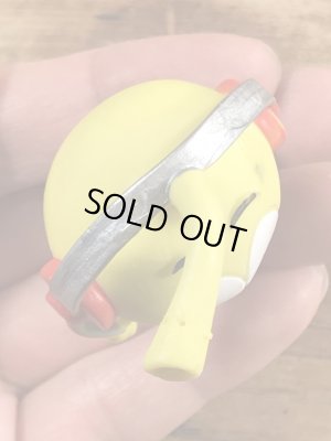 80年代頃のヘッドホンをしているスノークスのビンテージのPVCフィギュア