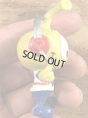 80’sのヘッドホンをしているスノークスのヴィンテージのPVC製フィギュア