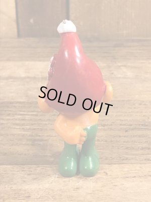 70’sのスマーフに似たグノームファミリーのヴィンテージのPVC製フィギュア