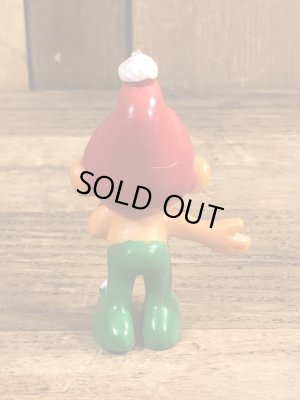 70’sのスマーフによく似たグノームファミリーのヴィンテージのPVC製フィギュア