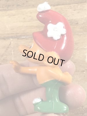 70’sのスマーフに似たグノームファミリーのヴィンテージのPVC製フィギュア