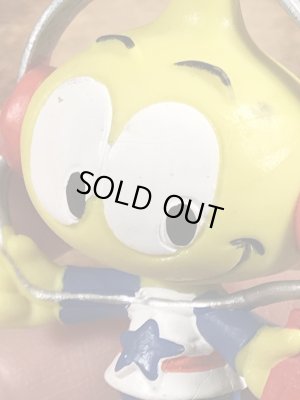 80年代頃のヘッドホンをしているスノークスのビンテージのPVCフィギュア