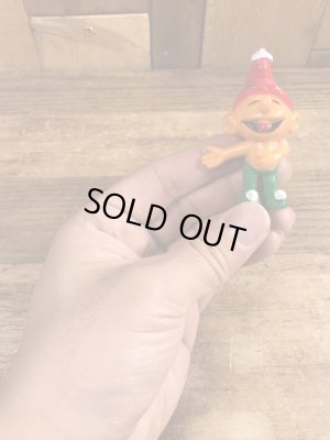 70’sのスマーフによく似たグノームファミリーのヴィンテージのPVC製フィギュア