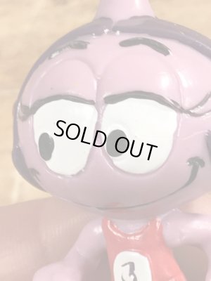 80年代頃のジョギングをしているスノークスのビンテージのPVCフィギュア