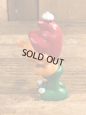 70’sのスマーフによく似たグノームファミリーのヴィンテージのPVC製フィギュア