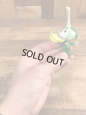 80’sのほら貝を吹いたスノークスのヴィンテージのPVC製フィギュア