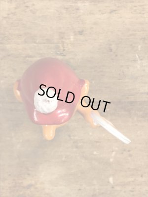 70年代頃のテニスをしているグノームファミリーのビンテージのPVCフィギュア