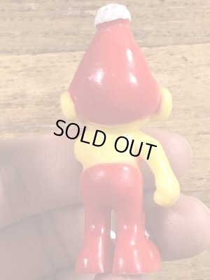 70年代頃のスマーフによく似たグノームファミリーのビンテージのPVCフィギュア