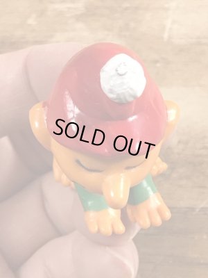 70年代頃のスリープウォーカーのグノームファミリーのビンテージのPVCフィギュア