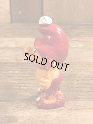 70’sのキャンディを持ったグノームファミリーのヴィンテージのPVC製フィギュア