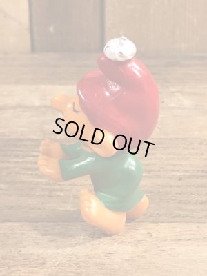 70’sのスリープウォーカーのグノームファミリーのヴィンテージのPVC製フィギュア