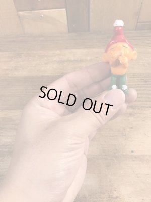 70’sのスマーフによく似たグノームファミリーのヴィンテージのPVC製フィギュア