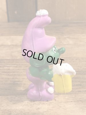 70年代頃のスマーフによく似たグノームファミリーのビンテージのPVCフィギュア