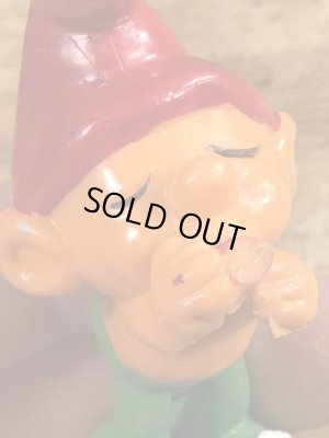 70年代頃のスマーフによく似たグノームファミリーのビンテージのPVCフィギュア