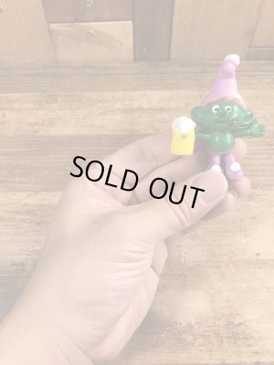 70年代頃のスマーフによく似たグノームファミリーのビンテージのPVCフィギュア