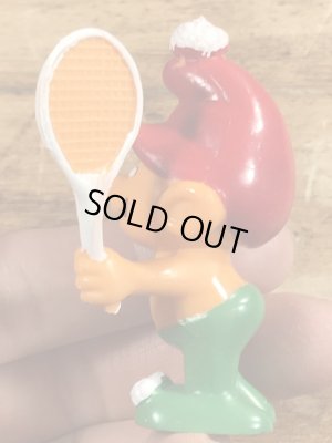 70’sのスマーフによく似たグノームファミリーのヴィンテージのPVC製フィギュア