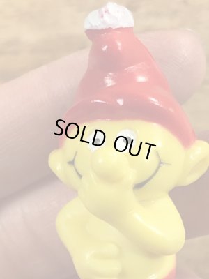 70年代頃のスマーフによく似たグノームファミリーのビンテージのPVCフィギュア