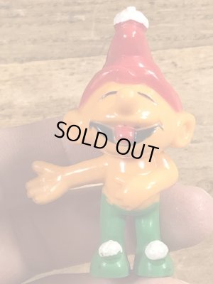 70年代頃のスマイルのグノームファミリーのビンテージのPVCフィギュア