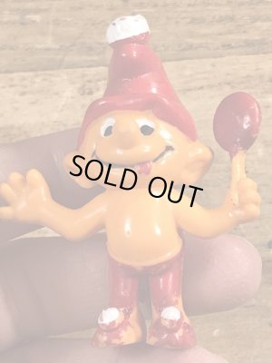 70年代頃のスマーフによく似たグノームファミリーのビンテージのPVCフィギュア