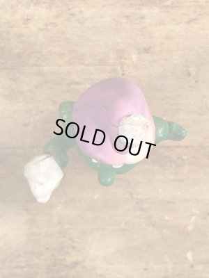 70年代頃のスマーフによく似たグノームファミリーのビンテージのPVCフィギュア