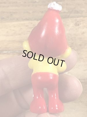 70年代頃のスマーフによく似たグノームファミリーのビンテージのPVCフィギュア