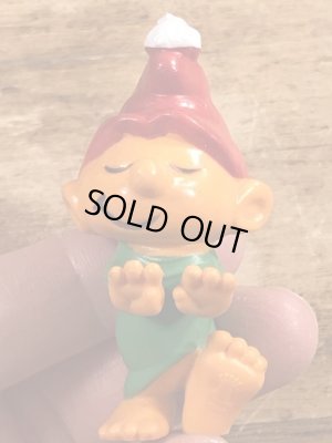 70年代頃のスリープウォーカーのグノームファミリーのビンテージのPVCフィギュア