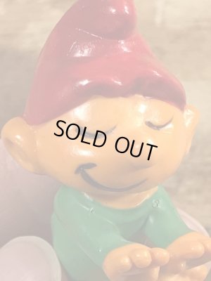 70’sのスリープウォーカーのグノームファミリーのヴィンテージのPVC製フィギュア