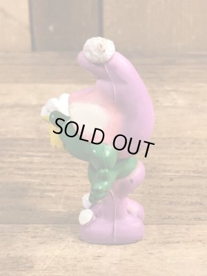 70’sのビールを持ったグノームファミリーのヴィンテージのPVC製フィギュア