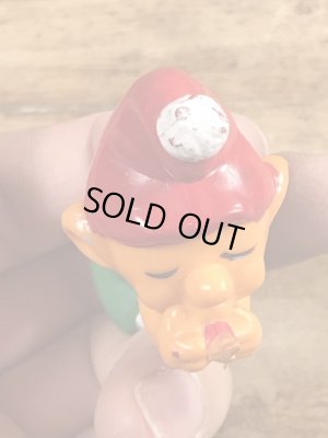 70年代頃のスマーフによく似たグノームファミリーのビンテージのPVCフィギュア