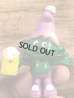 70年代頃のスマーフによく似たグノームファミリーのビンテージのPVCフィギュア