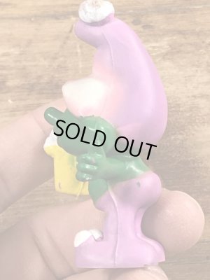 70’sのビールを持ったグノームファミリーのヴィンテージのPVC製フィギュア