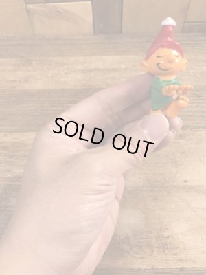 70’sのスリープウォーカーのグノームファミリーのヴィンテージのPVC製フィギュア