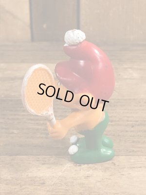 70’sのスマーフによく似たグノームファミリーのヴィンテージのPVC製フィギュア